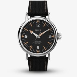 Timex Mens Standard Black Fabric Watch TW2V44000