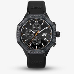 Timex Mens UFC King Black Chronograph Watch TW2V87200