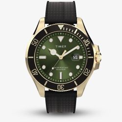 Timex Mens Harborside Gold Watch TW2Y05300