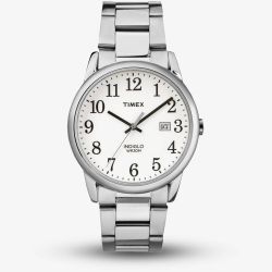 Timex Mens Easyreader White Dial Watch TW2R23300