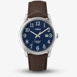 Timex Mens Easy Read Blue Dial Watch TW2P75900