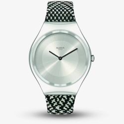 Swatch Irony Black & White Watch SYXS142