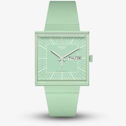 Swatch What If Mint Bioceramic Watch SO34G701