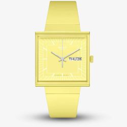 Swatch What If Lemon Bioceramic Watch SO34J700