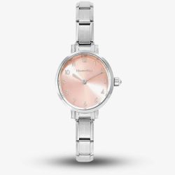 Nomination Paris Pink Sunray Dial Watch 076038/014