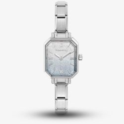 Nomination Paris Silver Blue Ombre Glitter Dial Watch 076037/035