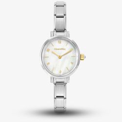 Nomination Paris Silver Mother Of Pearl Dial Watch 076040/008