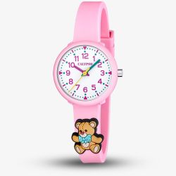 Calypso Girls Pink Teddy-Bear Watch K5844/5