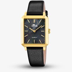 Lotus Ladies Two Tone Mother of Pearl Square Watch L18988/4