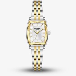Lee Cooper Ladies White Mother of Pearl Dial Two Tone Bracelet Watch LC08370.220