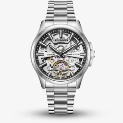 Lee Cooper Mens Skeleton Dial Automatic Bracelet Watch LC08311.350
