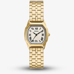 Fossil Ladies Harlow Gold Tone Stainless Steel Watch ES5361