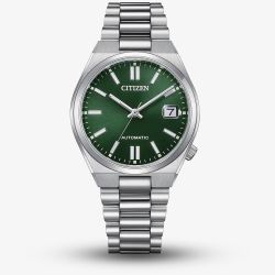 Citizen Mens Tsuyosa Automatic Green Dial Watch NJ0200-50X