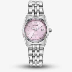 Citizen Ladies Corso Pink Dial Bracelet Watch EW2291-51X