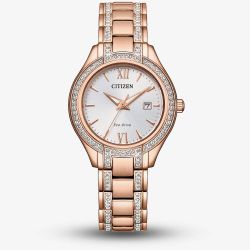 Citizen Ladies Silhouette Crystal Watch FE1233-52A