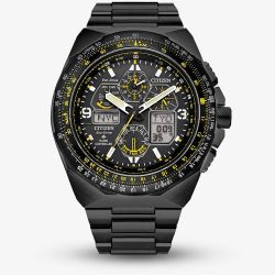 Citizen Mens Skyhawk Yellow & Black Watch JY8127-59E