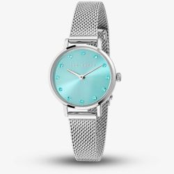 Ted Baker Ladies Staciie Blue Dial Mesh Bracelet Watch BKPSTS5119I