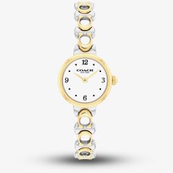Coach Ladies Iris Two Tone Bracelet Watch 14504653