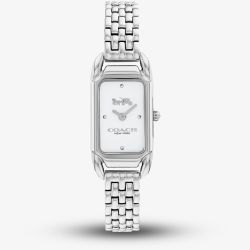 Coach Ladies Cadie Silver Bracelet Watch 14504035