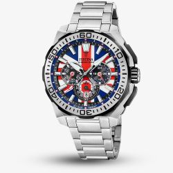Festina Mens Limited Edition Chrono Bike Union Jack Flag Watch F20724/A