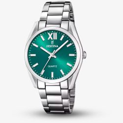 Festina Ladies Alegria Green Dial Watch F20622/C
