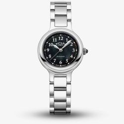 Rotary Traditional Elegance Black Mother Of Pearl Watch LB05135/38