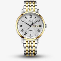 Rotary Mens Heritage Two-Tone Watch GB05421/01