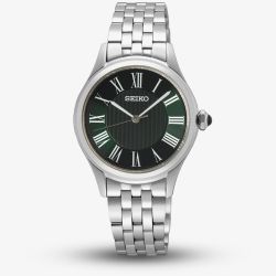 Seiko Ladies Caprice Green Dial Watch SUR611P1