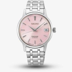 Seiko Presage Cocktail Time Cosmopolitan Pink Watch SRP839J1