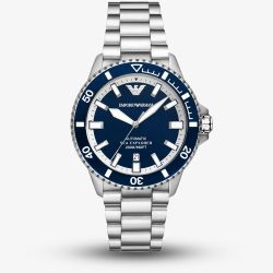 Emporio Armani Mens Sea Explorer Blue Watch AR60079