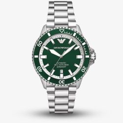 Emporio Armani Mens Sea Explorer Green Watch AR60080