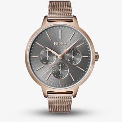 BOSS Ladies Symphony Rose Bracelet Watch 1502424