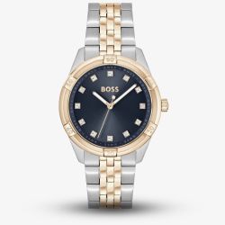 BOSS Ladies Rhea Rose Gold Plated Watch 1502709