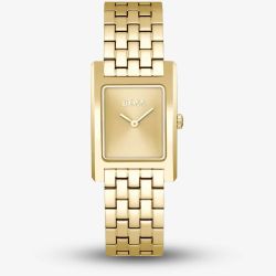BOSS Lucy Gold Plated Rectangle Watch 1502744