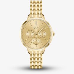 BOSS Symphony Crystal Gold Tone Watch 1502782