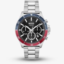 BOSS Troper Black Dial Chronograph Watch 1514108