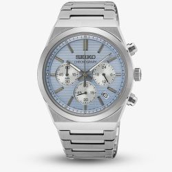 Seiko Mens Sports Blue Dial Chronograph Watch SSB459P1