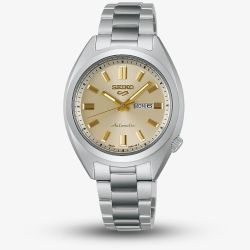 Seiko Ladies 5 Sports Hebitama SNXS Double Cream Dial Watch SRE023K1