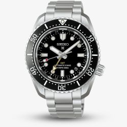 Seiko Mens Prospex Diver 1968 Heritage GMT Black Dial Watch HBC002J1