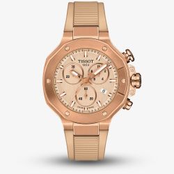 Tissot T-Race Rose Gold Plated Quartz Chronograph Watch T141.817.37.501.00