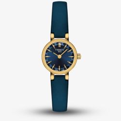 Tissot Ladies Lovely Blue Dial Leather Strap Watch T140.009.36.041.00