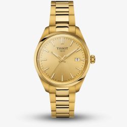 Tissot PR 100 Gold Plated Watch T150.210.33.021.00