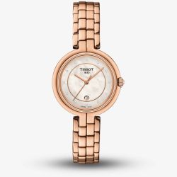 Tissot Flamingo Rose Gold Diamond Watch T094.210.33.116.02