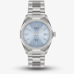 Tissot Ladies PRC 100 Solar Light Blue Dial Date Watch T151.822.11.351.00