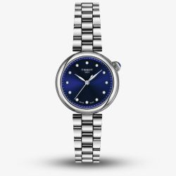 Tissot Ladies Desir Blue Dial Stainless Steel Bracelet Watch T152.010.11.046.00