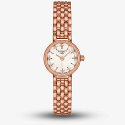 Tissot Lovely Round Rose Gold Plated Watch T140.009.33.111.00