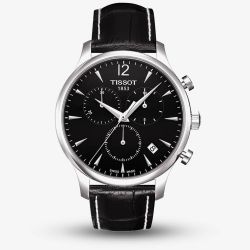 Tissot Mens T-Classic Tradition Strap Watch T063.617.16.057.00