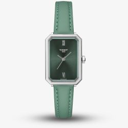 Tissot Ladies SRV Green Leather Strap Watch T160.110.16.093.00