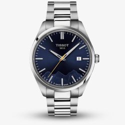 Tissot Mens PR100 Jungfraubahn Blue Dial Watch T150.410.11.041.02