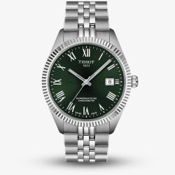 Tissot Mens Ballade Powermatic 80 Green Dial Watch T156.408.11.093.00
